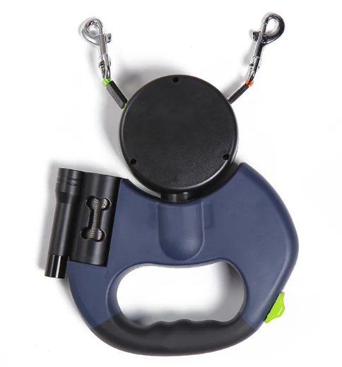 Retractable Leash with Safety Light