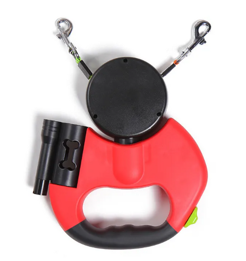 Retractable Leash with Safety Light